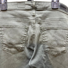 Load image into Gallery viewer, AG Adriano Goldschmied Jeans Womens 26R The Legging Ankle Olive Green Frayed Hem
