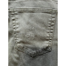 Load image into Gallery viewer, AG Adriano Goldschmied Jeans Womens 26R The Legging Ankle Olive Green Frayed Hem
