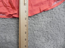 Load image into Gallery viewer, Love Potion Shirt Womens Medium Peach Pastel Polkadots Flowy Boho Blouse Rayon
