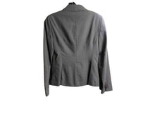Load image into Gallery viewer, Ann Taylor Suit Coat Womens 0 Gray Single Breasted Virgin Wool Blazer Jacket
