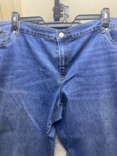 Load image into Gallery viewer, Alivia Ford Jeans Womens 24W Whiskered Rayon Spandex Fringe Hem Asymmetric Plus
