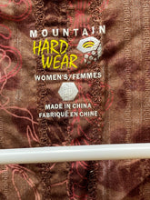 Load image into Gallery viewer, Mountain Hardwear Shirt Womens 10 Medium AOP Floral Boho Peasant Tie Button Up
