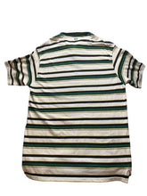 Load image into Gallery viewer, Ecko Unltd Shirt Adult 3XL XXXL Beige Striped Preppy Rugby Rhino Golf Polo Mens
