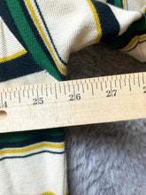 Load image into Gallery viewer, Ecko Unltd Shirt Adult 3XL XXXL Beige Striped Preppy Rugby Rhino Golf Polo Mens
