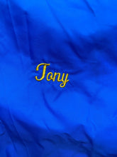Load image into Gallery viewer, VTG Rotary International Jacket Adult Large Blue Snaps Tony Windbreaker 70s Mens
