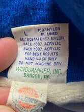 Load image into Gallery viewer, VTG Rotary International Jacket Adult Large Blue Snaps Tony Windbreaker 70s Mens
