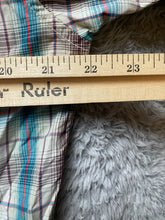 Load image into Gallery viewer, Marmot Shirt Adult Medium Teal Brown Plaid Button Up Casual Camp Outdoor Mens
