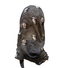 Load image into Gallery viewer, GERINLY Panda Scarf Sheer Black White AOP 70&quot; x 30&quot;
