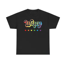 Load image into Gallery viewer, Wifey T-Shirt, Rainbow Shirts, Gay Pride Tshirt, Lesbian Pride Shirt, LGBTQ Pride Shirt, Pride Month Shirts, Rainbow Wifey Shirt, Gay Pride
