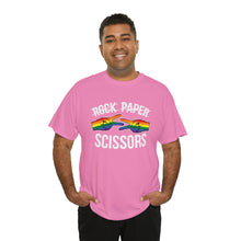 Load image into Gallery viewer, Rock Paper Scissors T-Shirt, Funny Lesbian Shirt, Gay Shirt, Gay Pride Shirt, Gay Lesbian Pride Shirt, Funny Shirt, Gift for Lesbians
