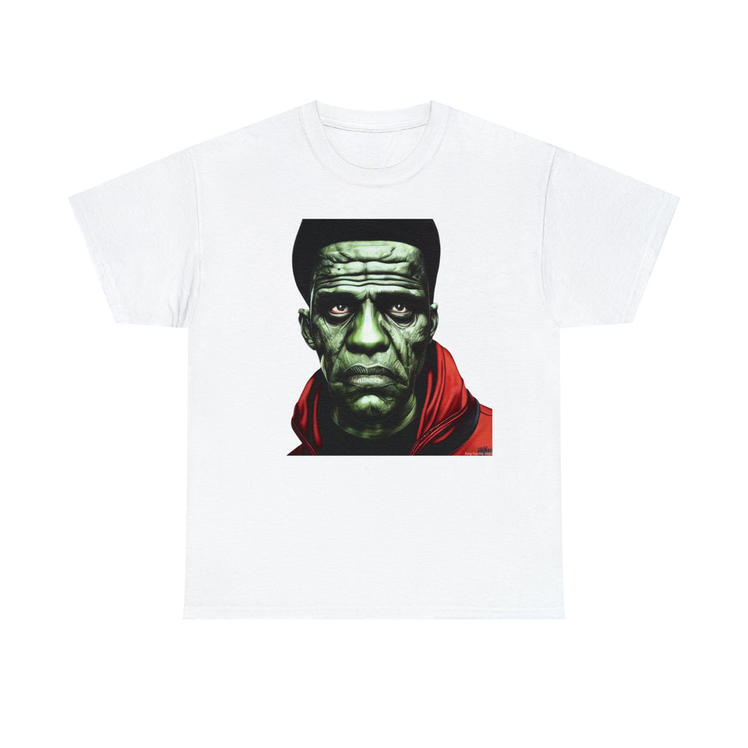 Frankenstein's Monster Hip Hop Version Horror Universal Fan Apparel Frankenstein T-Shirt by King Poochie - Size S - 5XL