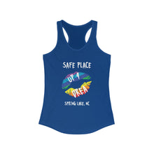 Load image into Gallery viewer, Safe Place Up4Drea Pride Racerback Tank Top, Pride Month Shirts, Pride Tee, Lesbian Shirt, Gay Shirt, North Carolina Tank Top
