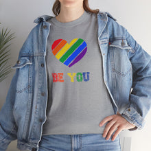 Load image into Gallery viewer, Be You Gay Rights T-Shirt, Human Rights Shirt, Equality T-Shirt, LGBTQ+ Shirts, Pride Tee
