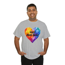 Load image into Gallery viewer, Free Mom Hugs T-Shirt, Rainbow Shirts, Gay Pride Tshirt, Rainbow Tee, Rainbow Heart T-Shirt, Pride Month Shirts, Equality Shirt, Mom Shirt
