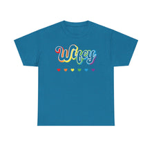 Load image into Gallery viewer, Wifey T-Shirt, Rainbow Shirts, Gay Pride Tshirt, Lesbian Pride Shirt, LGBTQ Pride Shirt, Pride Month Shirts, Rainbow Wifey Shirt, Gay Pride
