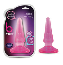 Load image into Gallery viewer, B Yours Sassy Anal Plug Pink
