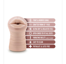 Load image into Gallery viewer, EnLust - Nicole - Vibrating stroker - Beige
