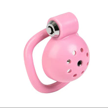 Load image into Gallery viewer, Pretty in pink chastity cage
