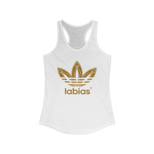Load image into Gallery viewer, Labias Funny Parody Women's Ideal Racerback Tank
