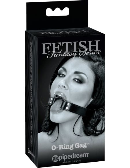 Fetish Fantasy Limited Edition O Ring Gag Black