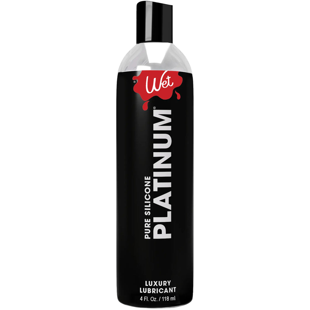 Wet Platinum Silicone Personal Lubricant 4 fluid ounces
