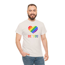 Load image into Gallery viewer, Be You Gay Rights T-Shirt, Human Rights Shirt, Equality T-Shirt, LGBTQ+ Shirts, Pride Tee
