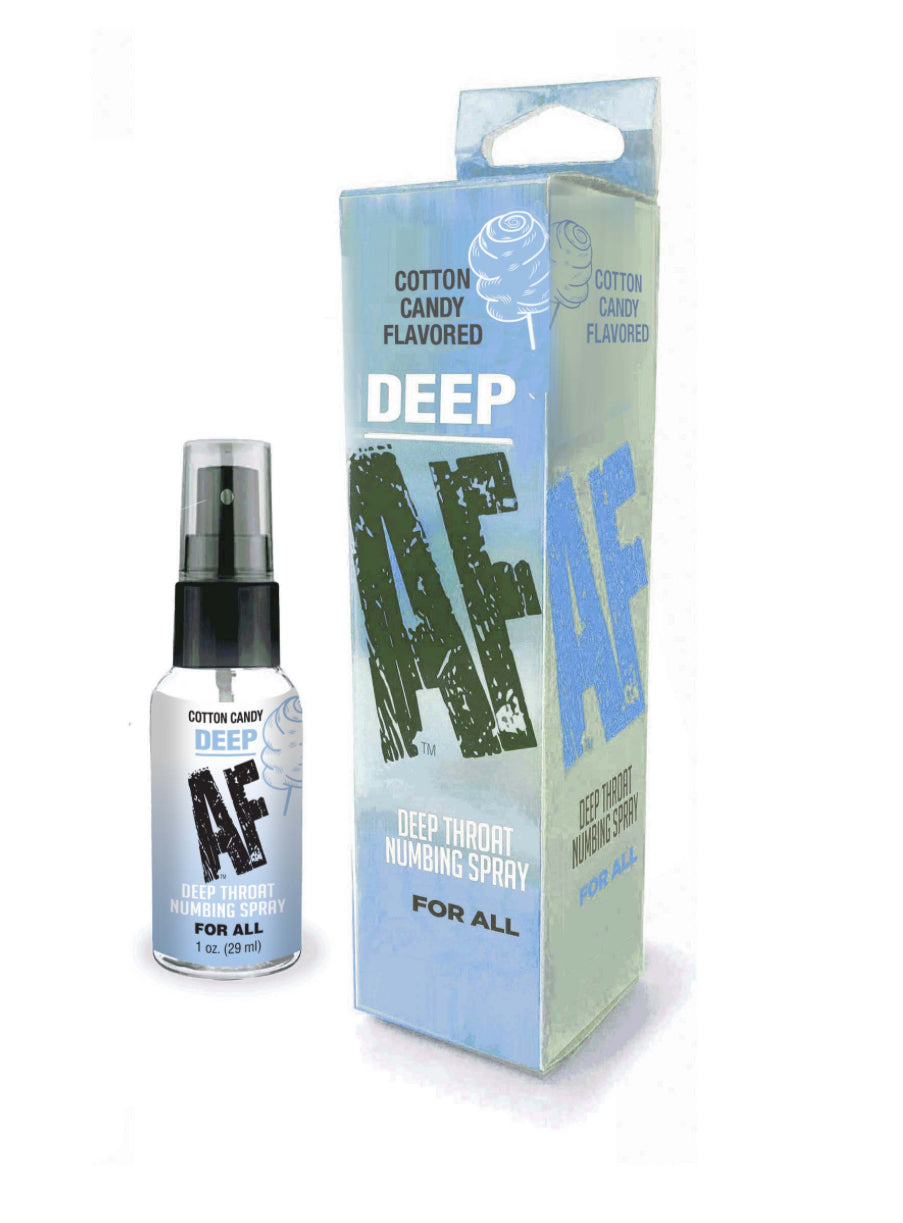 DEEP AF DEEP THROAT SPRAY COTTON CANDY 1OZ