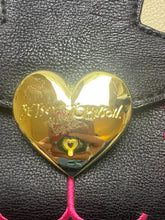 Load image into Gallery viewer, Betsey Johnson Black Cat Clutch Gold Chain Crossbody Envelope Purse NWT
