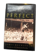 Load image into Gallery viewer, Perfect Hardcover Book The Inside Story of Baseball&#39;s Sixteen Perfect Games
