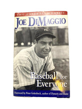 Load image into Gallery viewer, Baseball for Everyone Joe DiMaggio Hardcover Book w/ Dust Jacket 2002
