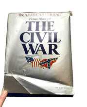 Load image into Gallery viewer, 1982 The Civil War Hardcover Book w/ Dust Jacket by Bruce Catton illustrated
