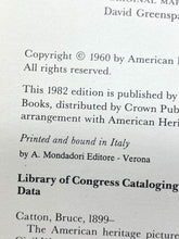 Load image into Gallery viewer, 1982 The Civil War Hardcover Book w/ Dust Jacket by Bruce Catton illustrated
