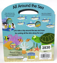Load image into Gallery viewer, Melissa and Doug  POKE-A-DOT ALL AROUND THE SEA- Brand New Sensory Poppers
