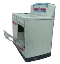 Load image into Gallery viewer, 1930s Marx Stove Tin Litho Vintage Antique Toy  Oven
