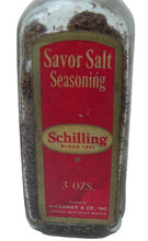 Load image into Gallery viewer, 7 Vintage Advertising Spice Containers Jars Schilling
