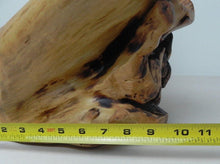 Load image into Gallery viewer, Burl Wood Wine Bottle Holder Hand Carved Knotty Large 16&quot; x 10&quot; x 10&quot; NEW
