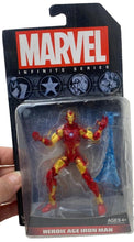Load image into Gallery viewer, Iron Man Heroic Age Marvel Infinite Universe On Card 3.75”  Action Figure
