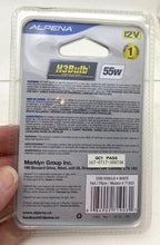 Load image into Gallery viewer, ALPENA H3Bulb 55W 12V Automotive Light Bulb 71903 Clear White - Lot of 2
