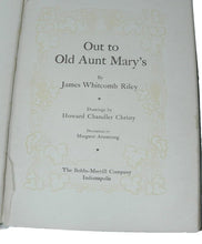 Load image into Gallery viewer, 1904 Out to Old Aunt Mary's Hardcover Book James Riley Howard Chandler Christy
