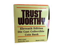 Load image into Gallery viewer, 1:25 Scale Trust Worthy #11 Limited Edition 57 Ford Ranchero Die Cast Bank
