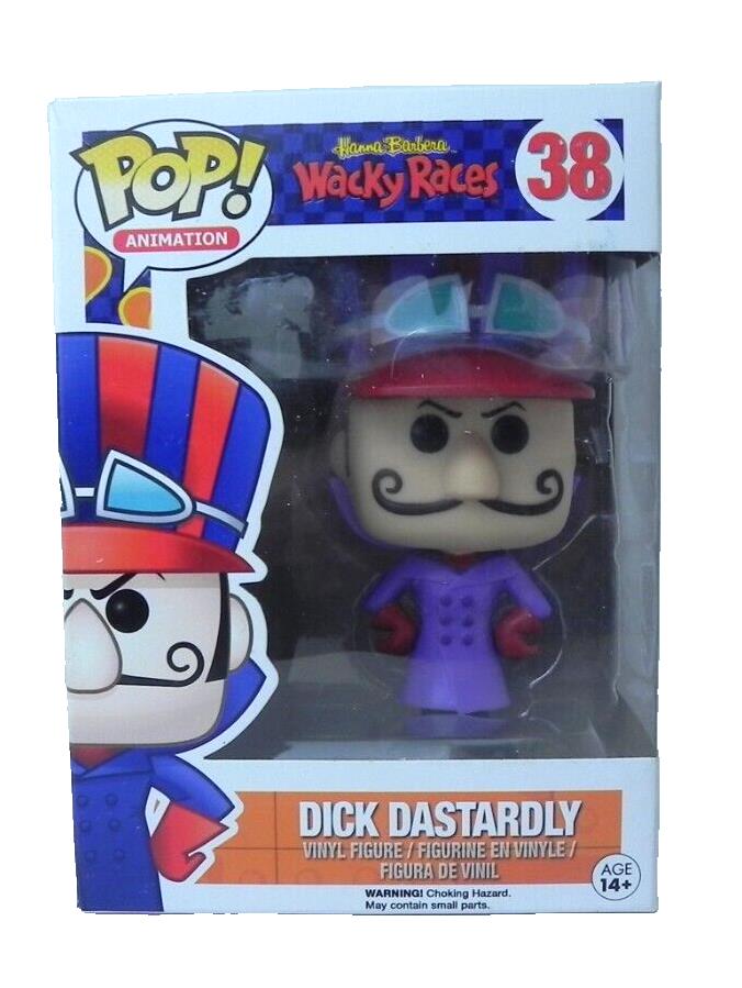 Funko Pop! Vinyl: Hanna Barbera Wacky Racers - Dick Dastardly #38