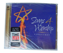 Load image into Gallery viewer, Songs 4 Worship : CHRISTMAS By Various Artists (2001-2 CD Discs) Time/Life (New)
