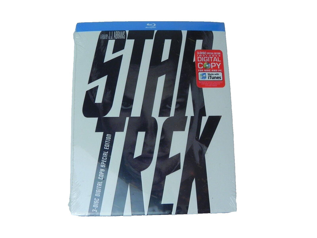 Star Trek Three-Disc Special Edition Blu-ray NEW Sealed