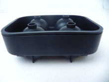 Load image into Gallery viewer, 3D Silicone Mold Skull Ice Cube Maker Black
