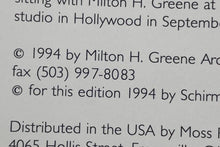Load image into Gallery viewer, 1995 Milton&#39;s Marilyn Hardcover Book w/ Dust Jacket Photos of Milton H Greene
