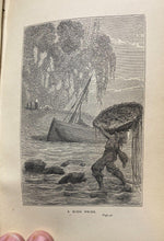 Load image into Gallery viewer, 1885 The Castaways Hardcover Book Tale of Adventure Wilds of Borneo
