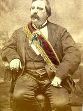 Load image into Gallery viewer, Antique Cigar Card Sweet Cincinnati Portrait Fringe Sash
