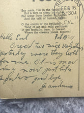 Load image into Gallery viewer, 1911 Arrowhead Hot Springs Post Card California&#39;s Ideal Resort Native American
