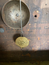 Load image into Gallery viewer, Antique New Haven Thirty Hour Clock Reverse Painted Weight Driven Parts / Repair

