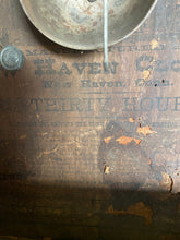 Load image into Gallery viewer, Antique New Haven Thirty Hour Clock Reverse Painted Weight Driven Parts / Repair
